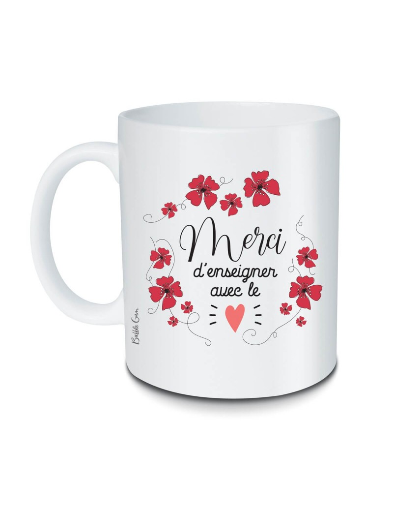 Mug "Merci d'enseigner avec...