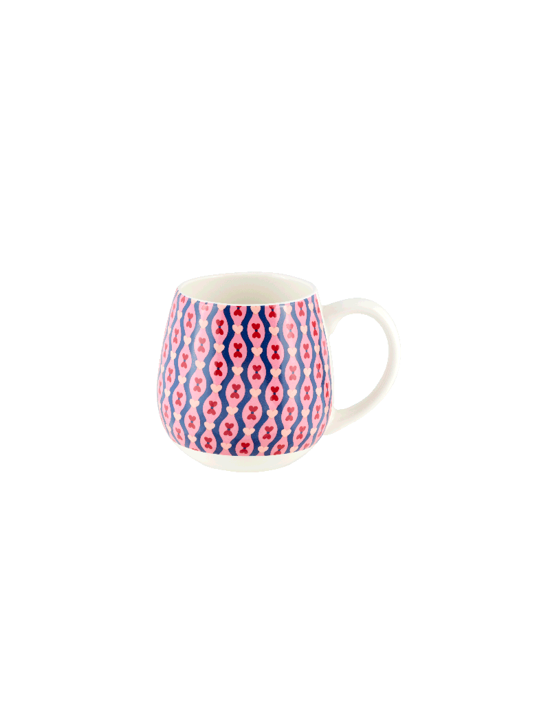 Mug rond cœurs + 250g de...