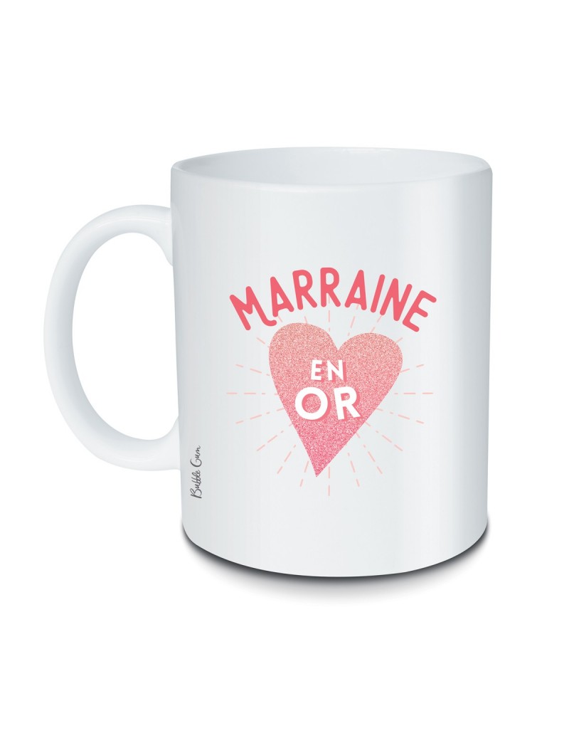 Mug "Marraine en or" + 250g...